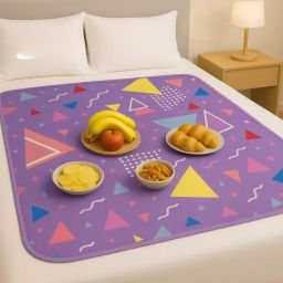 PVC (Polyvinyl Chloride) Baby Bed Protecting Mat-image-36