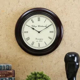 craft tree Brown Brass Wall Clock-picture-39