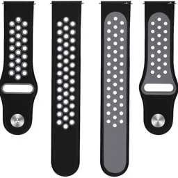 TECHWIND TW22SN3165GYBK 22MM Silicon Watch Belt - CHECK MODEL LIST/DESCRIPTION/IMAGES Smart Watch Strap image 4