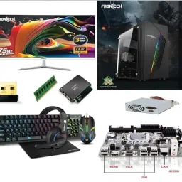 TCM GAMEING PC SETUP 3TH Core i5 (16 GB Unified/500 GB/256 GB SSD/Windows 11 Home/2 GB NVIDIA/22 Inch Screen/FRONTECH) with MS Office-28