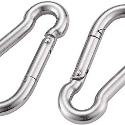 Heavy Duty Safety Lock Cable Spring Snap Hook Multipurpose Locking Carabiner-image-30