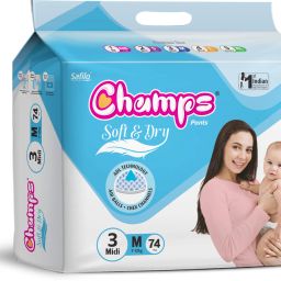 Soft and Dry Baby Diaper Pants|Pack of 1 - M-image-50