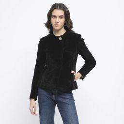 Acrylic Solid Coat For Women-image-53