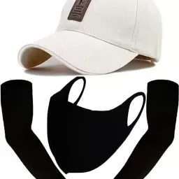 Solid, Self Design Sports/Regular Cap-image-17