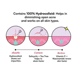 Gush Beauty  Dart It Hydrocolloid Pimple Patches - 20 Patches image 2