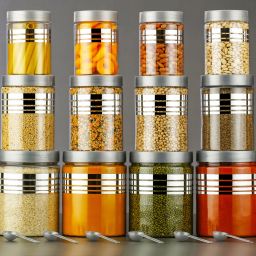 Plastic Grocery Container- 1200 ml, 650 ml, 350 ml-image-100