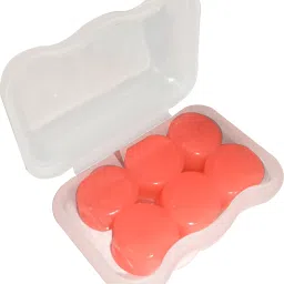 Soft Silicone - 6 Pcs/Box Reduce Noise for Swimming and Bathing, Ear Plug-image-17