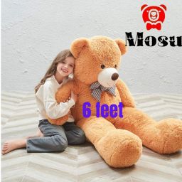 SOFT CUTE BIRTHDAY GIFT TADDY BEAR FOR KIDS AND GIRLS 6 FEET - 182 cm-image-25