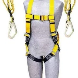 Industrial fall protection, Scaffolding Hook Double Lanyard Full Body Harness-63