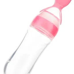 Baby Squeezy Food Grade Silicone Bottle Feeder with Soft Silicon|Spoon Feeder- Silicone-image-46
