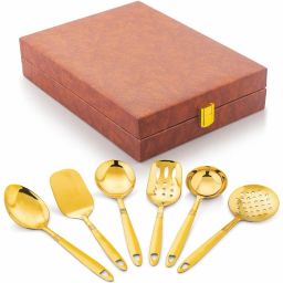 Gold Spoon Set Stainless Steel Table Spoon Set-38