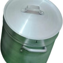VPSK Heavy Aluminium Multipurpose Pot cookware (Water capacity :-4 Liter) Cook and Serve Casserole-0