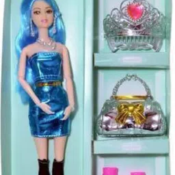 Foldable Doll with Long Hair for Kidsd001 (Multicolor)-20