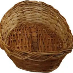 Multipurpose bamboo Basket round and owl shape (Set of 2) Bamboo Fruit & Vegetable Basket-image-75