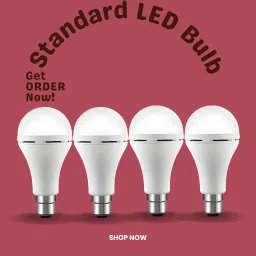 Rechargeable Emergency Bulb 12W Inverter Rechargebale Emergency Bulb_Pack_4 A471 3 hrs Bulb Emergency Light-image-69