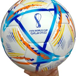 Hand Stitched Football Size 5 ( Red & Blue ) Football - Size: 5-2