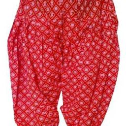 Pure Cotton Printed Women ["Pink"] Salwar-image-1