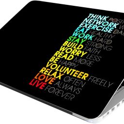 Skinny Laptop Skin Quality Sticker for Laptops Upto 15.6"_Back Skin_42 Self Adhesive Vinyl Laptop Decal 15.6-image-36