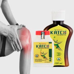 KATCH AYURVEDIC JOIN PAIN RELIEF OIL 100ML AND CAPSULE 60CAPS. Liquid-picture-19