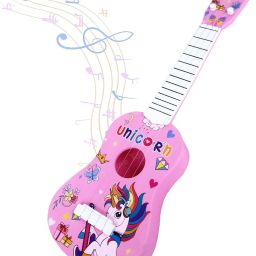 Unicorn Theme 4 String Guitar Easy-to-Hold String Musical Instrument-image-55