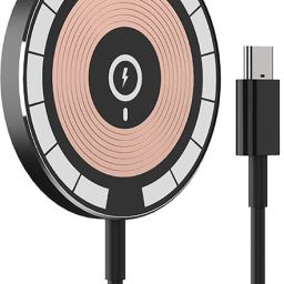 MARS 15W MagSafe Wireless Charger Transparent Fast Charger For iPhone 14 /13 /12 Charging Pad-13