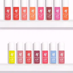 MyGlamm Set Of 2 LIT Long-Lasting Flawless Texture Nail Enamel 7ml Each - Cheap Thrills image 3