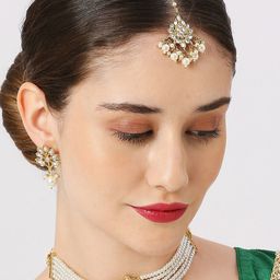 OOMPH Kundan-Studded & Beaded Jewellery Set-6
