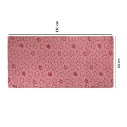 FABINALIV Kids Red & Pink 2 Pieces Geometric Printed 350 GSM Cotton Bath Towels image 5