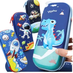 Dinosaur 1 Art Polyester Pencil Box-image-76