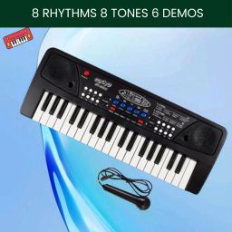Piano Keyboard, Portable Electronic Toy With Mic, 37 Keys 8 Tones For kidsR260 Piano Keyboard, Portable Electronic Toy With Mic, 37 Keys 8 Tones For kidsR260 Analog Portable Keyboard-image-98