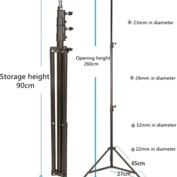 BASS BLING professional 2.1m Tripod Stand with mobile adapter & 360* ball head tripod kit Tripod, Tripod Ball Head image 3