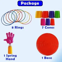 lacasada Ring Toss Game for Kids Ring Throwing Game for Single and Group image 5