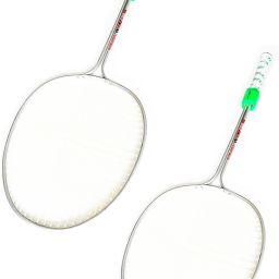 Badminton Racket(Silver)- 2 Pcs. Silver Strung Badminton Racquet-image-13