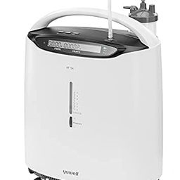 8F-5A Portable Oxygen Concentrator Machine (93% Concentration At 5L), White image 3