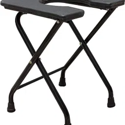Commode Chair With Toilet Seat Comfortable Safe Anti-Skid (Black, Grey) Commode Shower Chair-picture-17