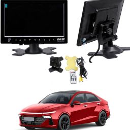 7inch Rearview LCD/Full HD/USB Function/Remote Control Screen For Vehicle-296 Black LCD-image-14