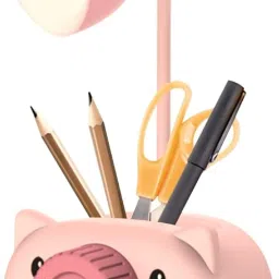 Table Lamp - LED Rechargeable Desk Lamp with Pen Holder & Sharpener Study Lamp-25