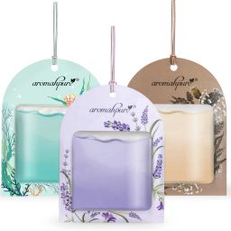 Gel Wink Hanging Car Perfume Lavender, Musk, Aqua Last 30 days Easy to Use air Car Freshener Diffuser-image-6