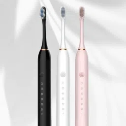 Swishpro Soft Bristle Toothbrush with USB Charging and 2-Min Timer Electric Toothbrush-image-89