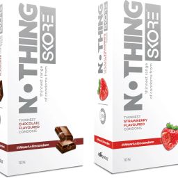 Nothing Chocolate 10s + Nothing Strawberry 10s Condom-28