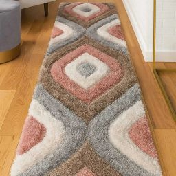 Multicolor Polyester Runner-12