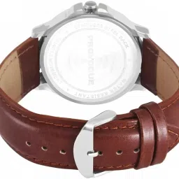provogue Trending Premium Quality Day & Date Functioning for Boys Analog Watch- For Men SK-PG-4078-WYT-BRWN Basic with Day and Date Display image 4