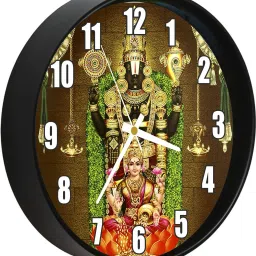 lavish creations Analog 28 cm X 28 cm Wall Clock image 3
