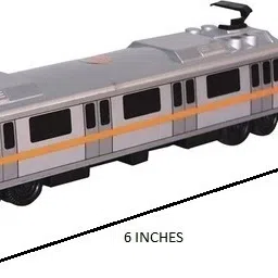 Metro Train , Pull Back Action, 1 Pcs-38