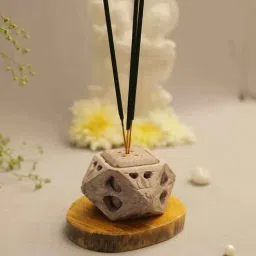 Grey Stone Incense Holder by Katkaria Creations-picture-15
