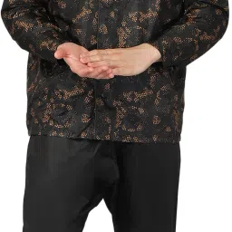 Self Design Men Raincoat-image-8