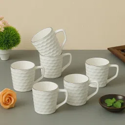 Pack of 6 Ceramic Premium Cup Set, Tea Cup Set, Tea Set Or Coffee Cup For kitchen.-image-13