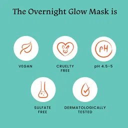 FoxTale Set of 2 The Diva Overnight Glow Face Mask with AHA & PHA - 30 ml Each image 5
