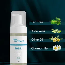 Man Matters Set of Clean Oil Control Face Wash & Swash Intimate Wash - 120 ml Each image 3