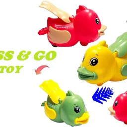 adora Duck Press & Go Toy Push and Go Car for Kids 3+ Years image 3